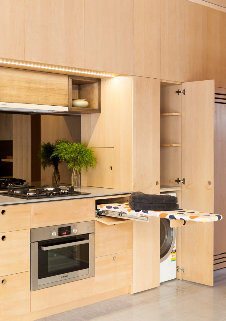 archiblox carbon positive house kitchen