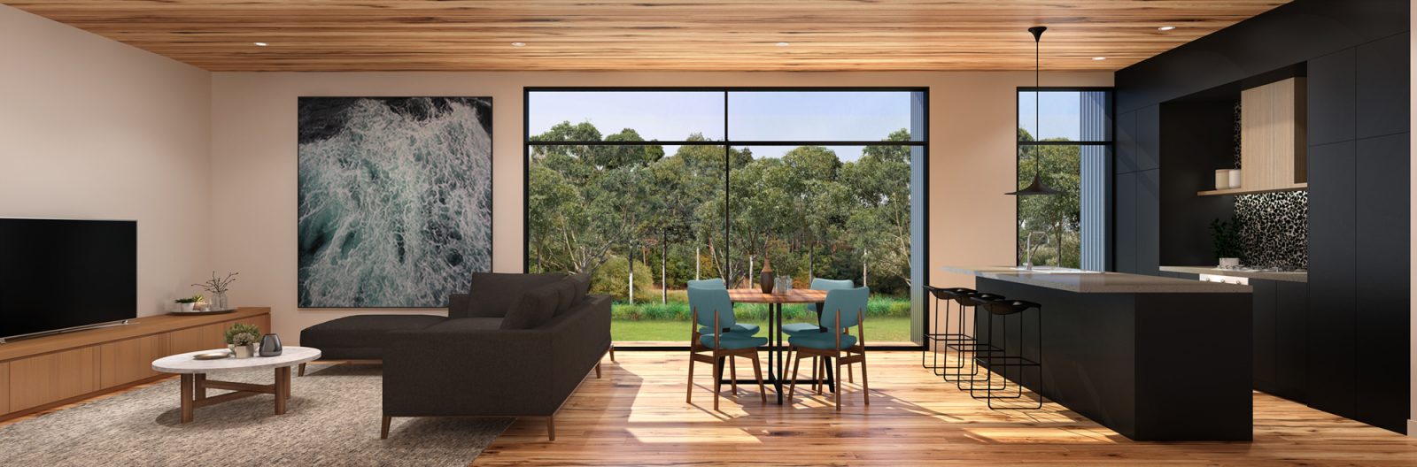 sunday 06 living dining kitchen render