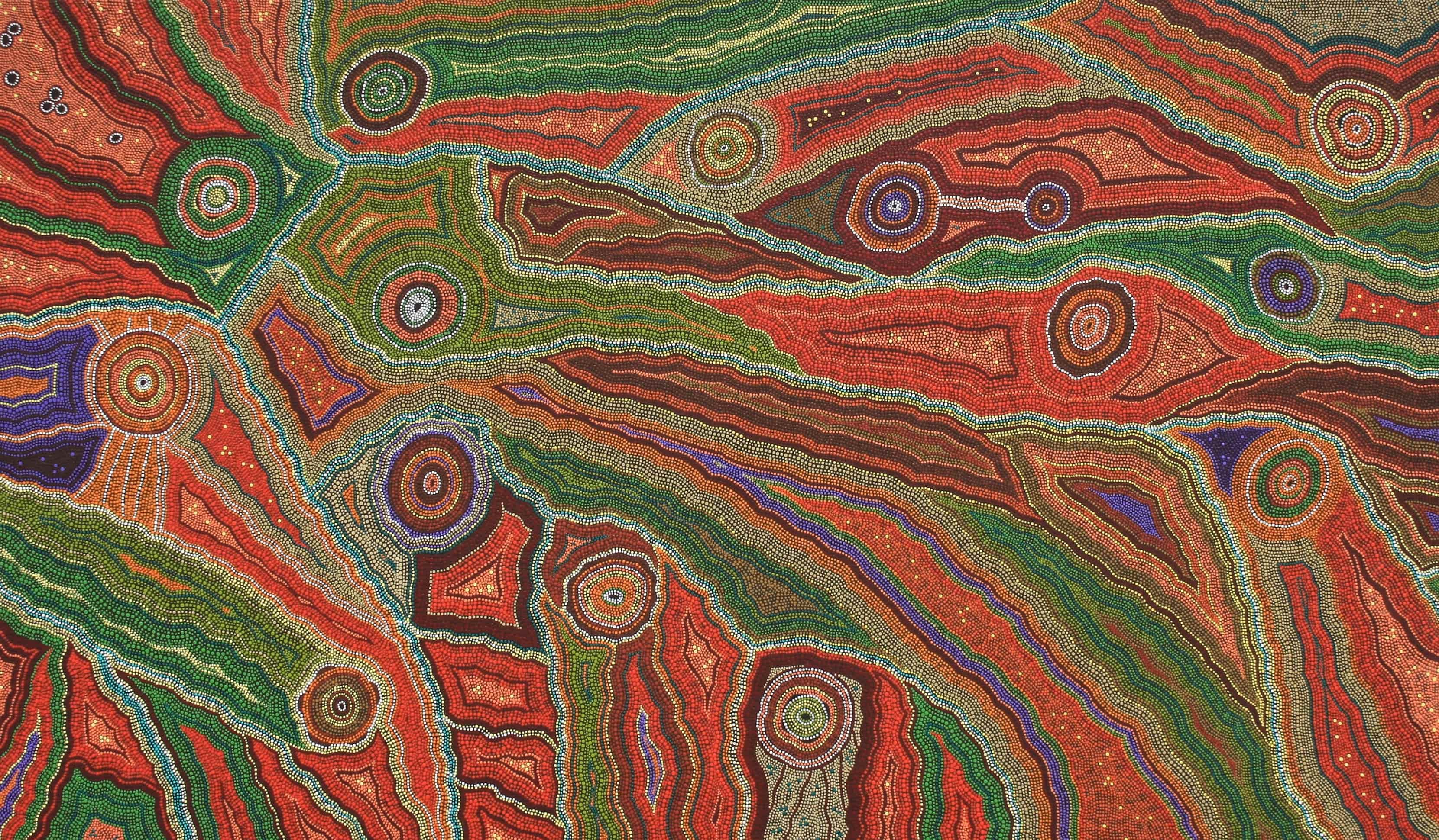 local aboriginal artwork - Gamilaraay