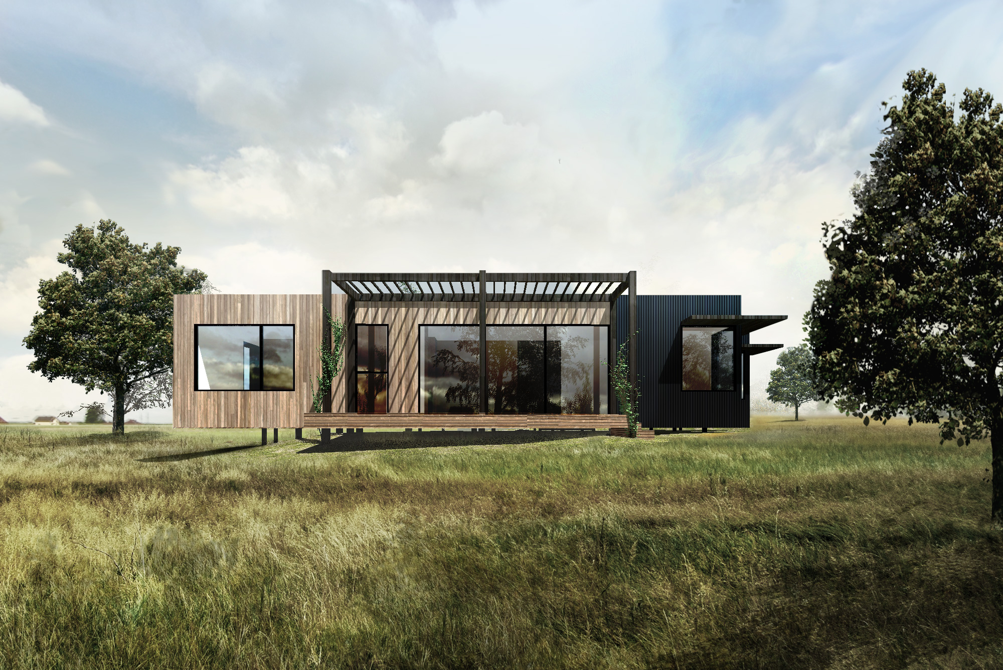 chewton house render
