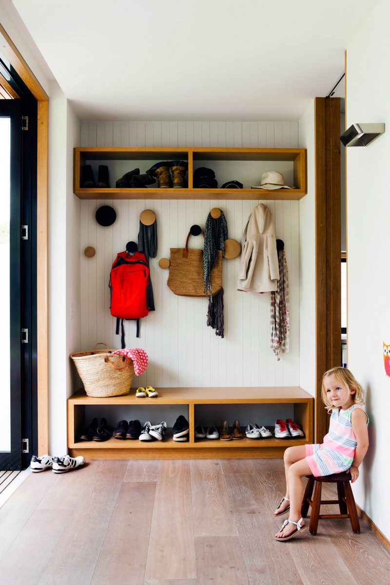 example of kid friendly mudroom image