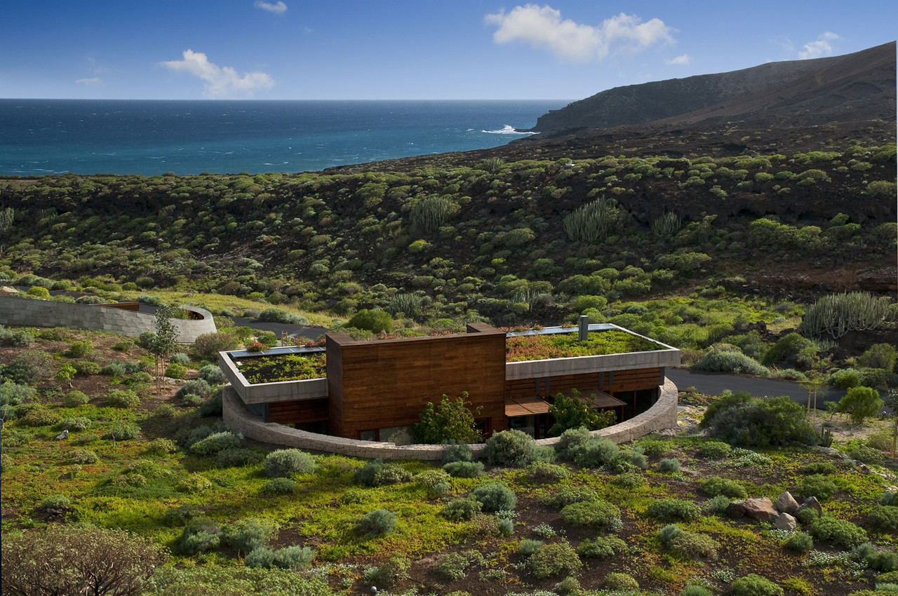 Bioclimatic Dwelling Tenerife Exterior
