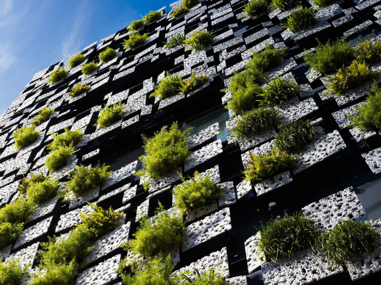 green cast exterior close up image