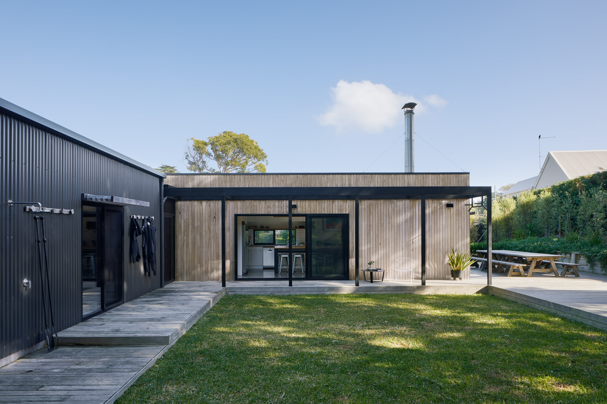 archiblox portsea beach house external